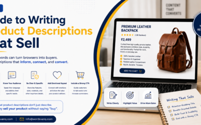 The Complete Guide to Writing Product Descriptions That Sell