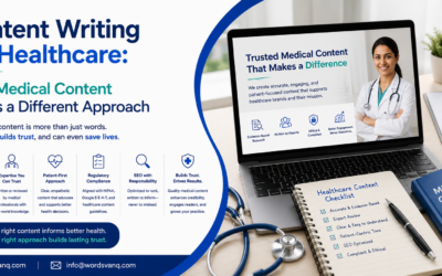 Content Writing for Healthcare: Why Medical Content Needs a Different Approach