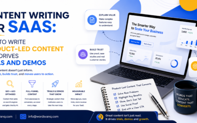 Content Writing for SaaS: How to Write Product-Led Content That Drives Trials and Demos